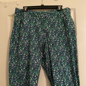 Talbots print pants